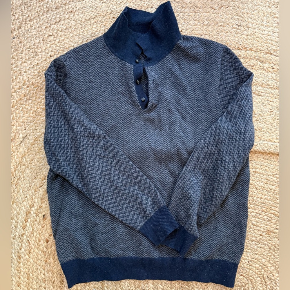J. Crew Cashmere Polo Sweater